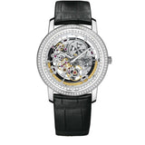 Vacheron Constantin Traditionnelle 43578/000G-9393 18k White Gold Diamond Skeleton 38mm