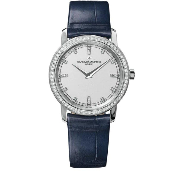 Vacheron Constantin Traditionnelle 25558/000G-9405 30mm Quartz Watch in 18k White Gold