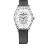 Vacheron Constantin Malte 25530/000G-9801 18k White Gold Diamond Tonneau Watch