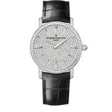 Vacheron Constantin Traditionnelle 82673/000G-9821 18k White Gold Diamond 38mm