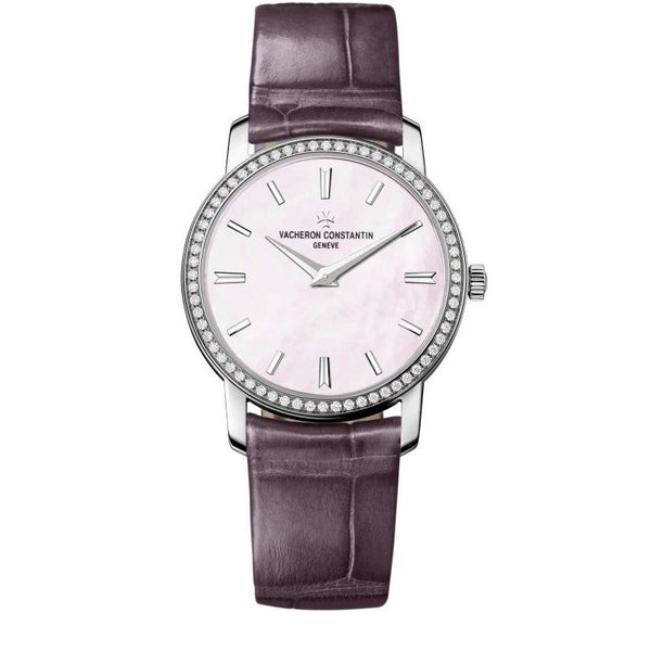 Vacheron Constantin Traditionnelle 25558/000G-9830 18k White Gold Diamond 30mm