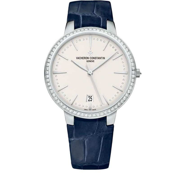 Vacheron Constantin Patrimony 85515/000G-9841 18k White Gold Diamond 36.5mm