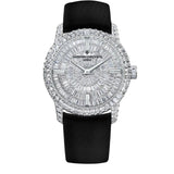 Vacheron Constantin Traditionnelle 81760/000G-9862 35mm 18k White Gold Diamond Watch