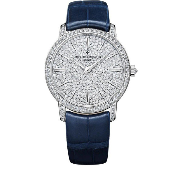 Vacheron Constantin Traditionnelle 81591/000G-9913 33mm 18k White Gold Diamond