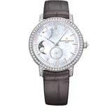 Vacheron Constantin Traditionnelle 83570/000G-9916 36mm White Gold Diamond Bezel Moon Phase
