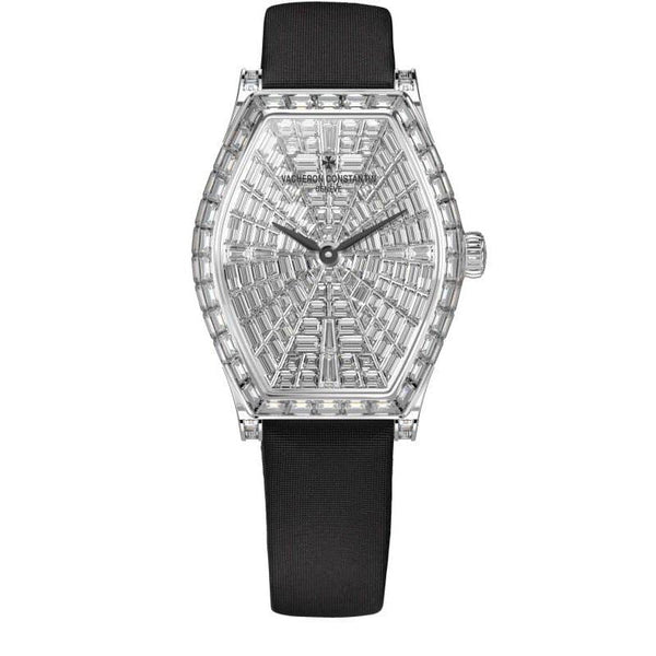 Vacheron Constantin Malte 81610/000G-B007 18k White Gold Diamond Tonneau