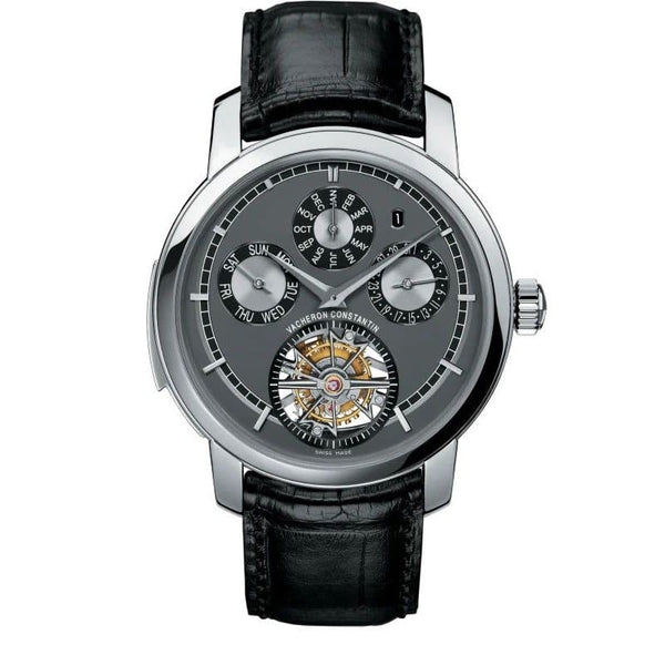 Vacheron Constantin Traditionnelle 80172/000P-9505 Platinum 44mm Perpetual Calendar Tourbillon