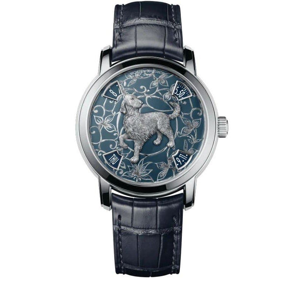 Vacheron Constantin Métiers d'Art 86073/000P-B257 Platinum 40mm Blue Dial