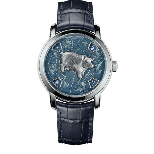 Vacheron Constantin Métiers d'Art 86073/000P-B429 Platinum 40mm Blue Dial