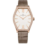 Vacheron Constantin Malte 25530/000R-9742 18kt Rose Gold Tonneau Diamond Watch