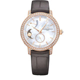 Vacheron Constantin Traditionnelle 83570/000R-9915 36mm Rose Gold Diamond Bezel Mother-of-Pearl Dial