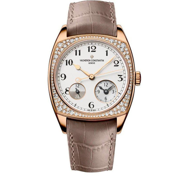 Vacheron Constantin Harmony 7805S/000R-B140 18kt Rose Gold Diamond Cushion Watch