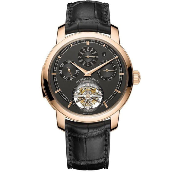 Vacheron Constantin Traditionnelle 80172/000R-B406 Tourbillon Perpetual Calendar 44mm Rose Gold