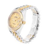 Rolex Datejust 36 116233 Champagne Roman Dial Two-Tone Jubilee Bracelet Watch
