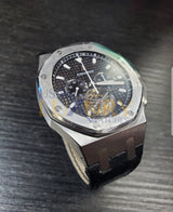 Audemars Piguet Royal Oak Tourbillon Chronograph 25977ST 44mm Stainless Steel Black Dial