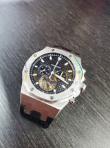 Audemars Piguet Royal Oak Tourbillon Chronograph 25977ST 44mm Stainless Steel Black Dial