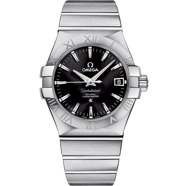 Omega Constellation Co-Axial Automatic 35mm Stainless Steel Black Dial Ref. 123.10.35.20.01.001