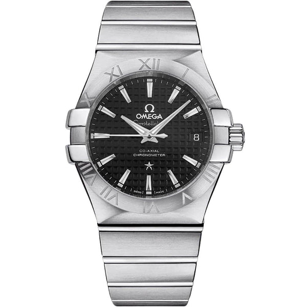 Omega Constellation Co-Axial Automatic 35mm Stainless Steel Black Dial Ref. 123.10.35.20.01.002