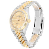 Rolex Datejust 36 126233-0017 Champagne Diamond Dial Two-Tone Jubilee Watch