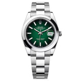 Rolex Datejust 41 126300-0025 Green Ombré Dial Stainless Steel Oyster Watch