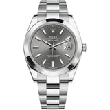 Rolex Datejust 41 126300-0007 Stainless Steel Grey Dial