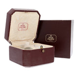 Patek Philippe Nautilus 3900/1 33mm Black Diamond Dial Stainless Steel Quartz Watch with Box and Papers
