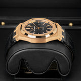 Audemars Piguet Royal Oak Selfwinding 15400OR.OO.D002CR.01 41mm Rose Gold Black Dial