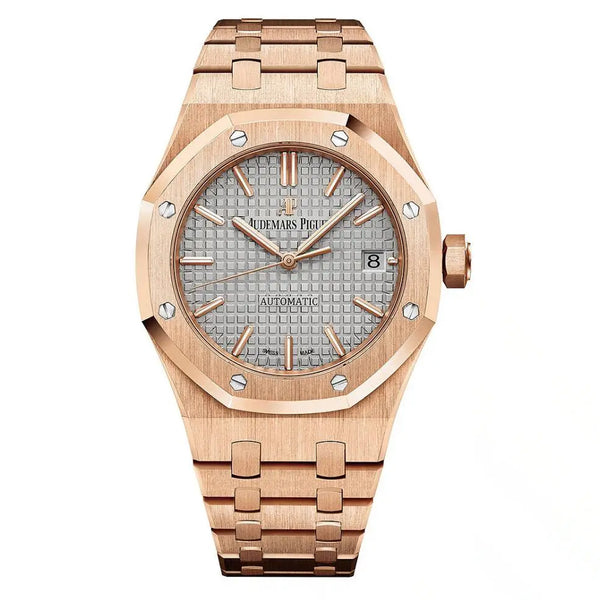 Audemars Piguet Royal Oak 15450OR.OO.1256OR.01 37mm Rose Gold Grey Dial