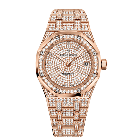 Audemars Piguet Royal Oak Selfwinding 15452OR.ZZ.1258OR.02 37mm Rose Gold Diamond