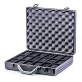 18-Piece Watch Black Briefcase