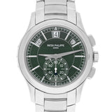 Patek Philippe Annual Calendar Chronograph 5905/1A-001 Green Dial Stainless Steel