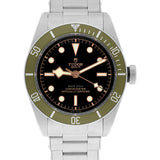 Tudor Black Bay 79230G Harrods Edition Green Bezel 41mm Automatic Dive Watch