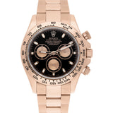 Rolex Cosmograph Daytona 116505-0008 40mm 18K Rose Gold Black Dial