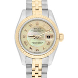 Rolex Datejust 26mm Ref. 179173 Two-Tone Ladies Watch with Myriad Mother of Pearl Dial