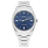 Rolex Oyster Perpetual 114300 39mm Blue Dial Stainless Steel Oyster Bracelet Watch