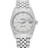Rolex Datejust 31 Reference 68274 Silver Index Dial Stainless Steel Jubilee Bracelet