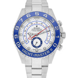Rolex Yacht-Master II 44mm Stainless Steel White Dial Automatic Watch 116680 (2021)