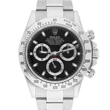 Rolex Cosmograph Daytona 116520 40mm Stainless Steel Black Dial Men's Watch