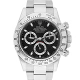 Rolex Cosmograph Daytona 116520 Stainless Steel 40mm Black Dial Men's Watch 2009
