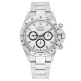 Rolex Cosmograph Daytona 16520 White Dial Zenith Movement Circa 1999 with Box and Papers