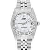 Rolex Datejust 31 Reference 68274 White Roman Dial Stainless Steel