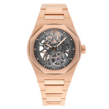 Girard-Perregaux Laureato Skeleton Rose Gold Bracelet Watch Ref. 81015