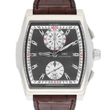 IWC Da Vinci IW3764-01 43mm Chronograph in 18K White Gold with Grey Dial