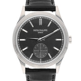 Patek Philippe Calatrava 6119G-001 18K White Gold Charcoal Gray Dial Hand-Wind Watch