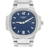 Patek Philippe Nautilus 7118/1A-001 Blue Opaline Dial 35.2mm Stainless Steel Watch