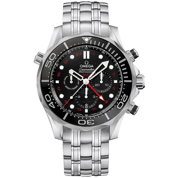 Omega Seamaster Diver 300m Co-Axial GMT Chronograph 44mm Stainless Steel Ref. 212.30.44.52.01.001