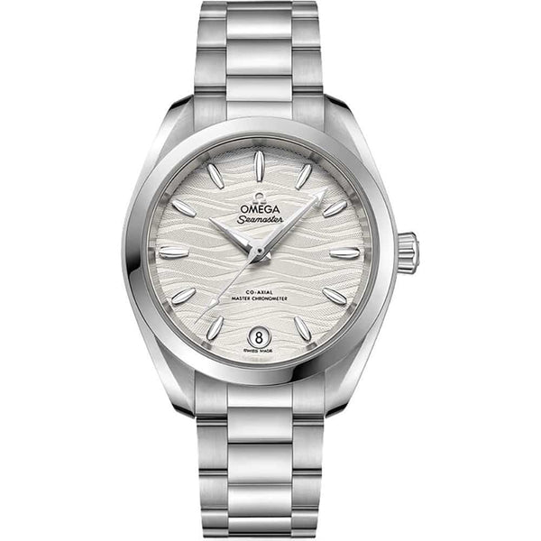 Omega Seamaster Aqua Terra 150m Master Co-Axial 34mm Stainless Steel Silver Dial Ref. 220.10.34.20.02.002