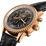 Breitling Navitimer B03 Chronograph Rattrapante 45 RB0311E61F1P1 18k Rose Gold Anthracite Dial