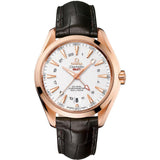Omega Seamaster Aqua Terra 150m GMT 231.53.43.22.02.001 in 18kt Rose Gold, 43mm