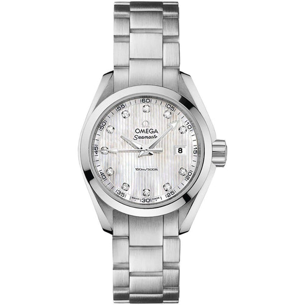 Omega Seamaster Aqua Terra Quartz 30mm Stainless Steel Silver Dial Ref. 231.10.30.60.55.001